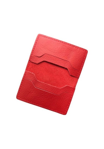 Bag Ard Gerçek Hakiki Deri Kartlık Cüzdan 9003 Kırmızı