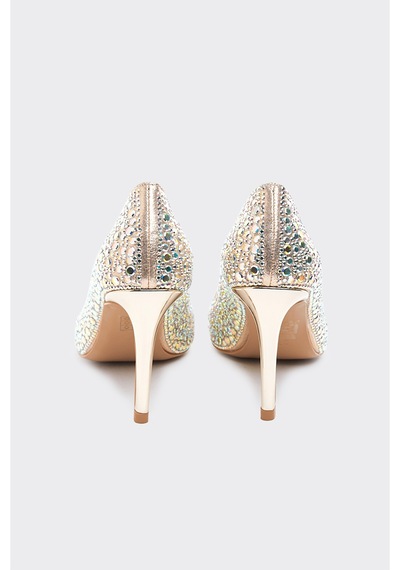 Derinet İnce Topuk Kadın Stiletto Dore Dore