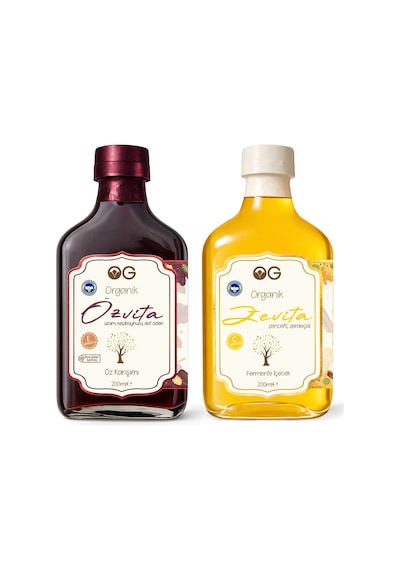 OG natural 2'Li Zevita & Özvita Organik Doğal İçerik Seti 200 ML + 200 ML