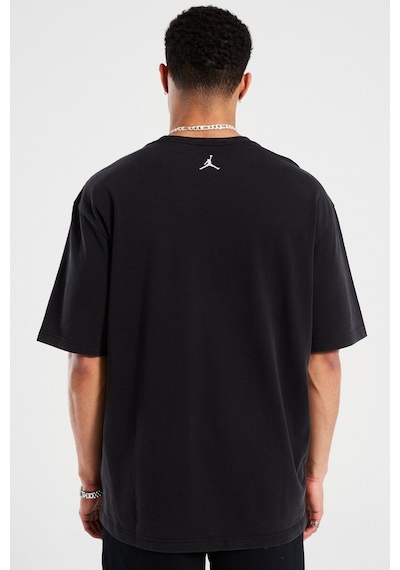 Nike Jordan Brand 85 Ss Crew Erkek Grafikli Tişört Siyah Siyah