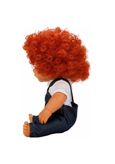 Curly Bebek 35 Cm. - Salopetli