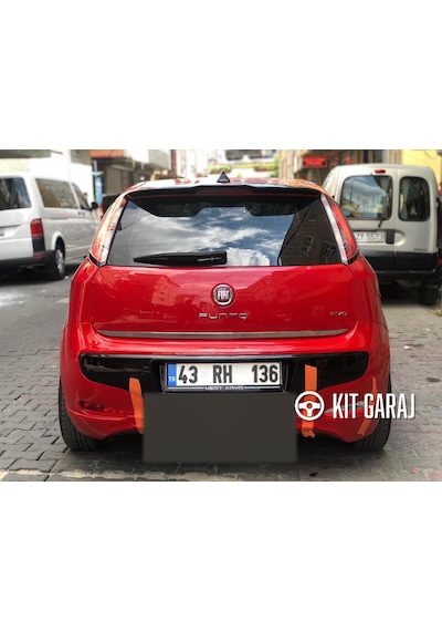 Fiat Punto 2010-2018 Evo Arka Ek Plastik Boyalı