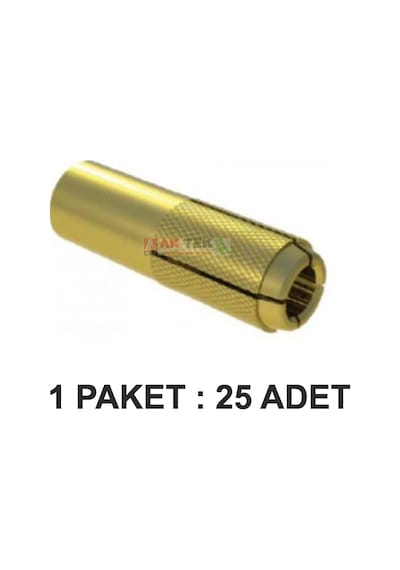 Eco Çakmalı Çelik Dübel M10 Paket 25 Li