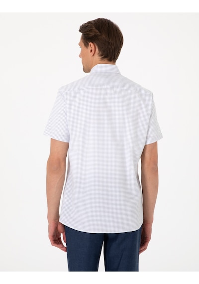 Pierre Cardin Erkek Lacivert Gömlek Desenli 50307262-vr033 Lacivert