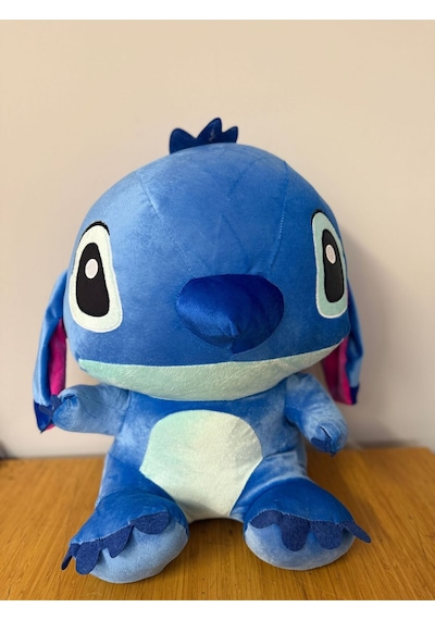 Büyük Boy Peluş Stitch Koala Oyuncak Stich Pelüş Stiç Askılı 45 Cm Mavi