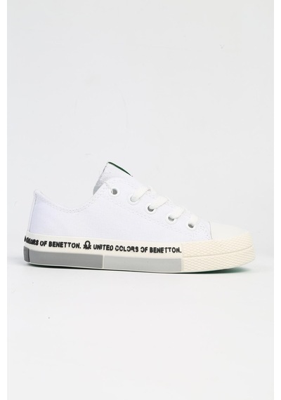 United Colors Of Benetton Benetton Bn-70019 - Beyaz Yesil-çocuk Spor Ayakkabı 001