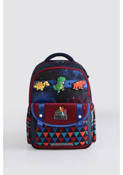 Ççs Kids Premium Okul Çanta Seti 3'lü İlkokul Ortaokul Sırt Çantası Termal Beslenme Çantası Kalemlik Lacivert 51980