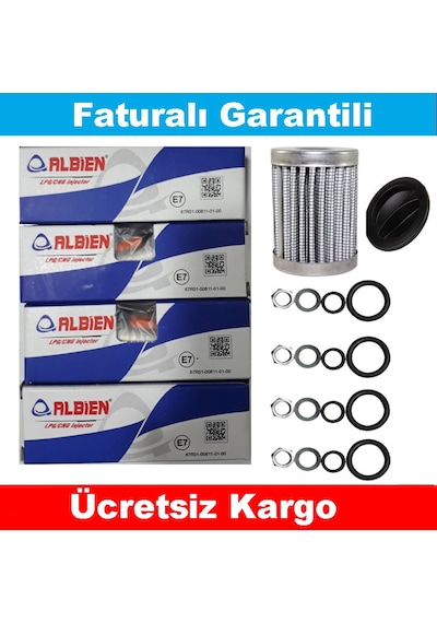 Brc Somunlu Tip Albien Enjektör Takımı