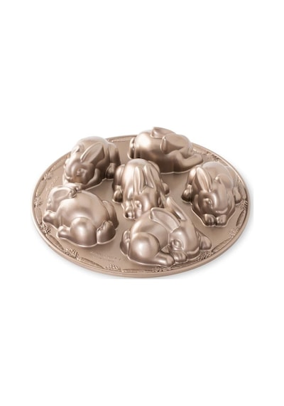 Nordicware Minik Tavşanlar Kek Kalıbı - Platin