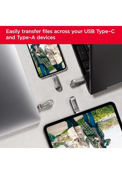 Sandisk 32gb Ultra Çift Sürücü Lüks Usb Tip-c - Sdddc4-032g-gam46