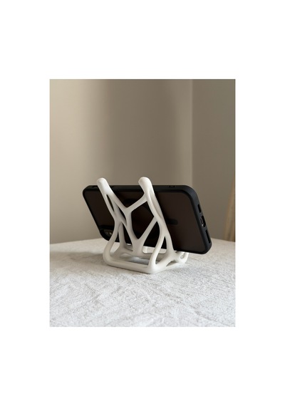 Biyonik İskelet Masaüstü Telefon Ve Tablet Tutucu - Ergonomik 3d Baskı Stand Diğer