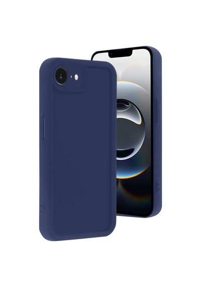 Apple Uyumlu   iPhone 16e Kılıf Viera Silikon - Lacivert