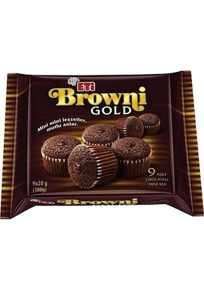Eti Browni Gold Mini Kakaolu 6 x 180 G
