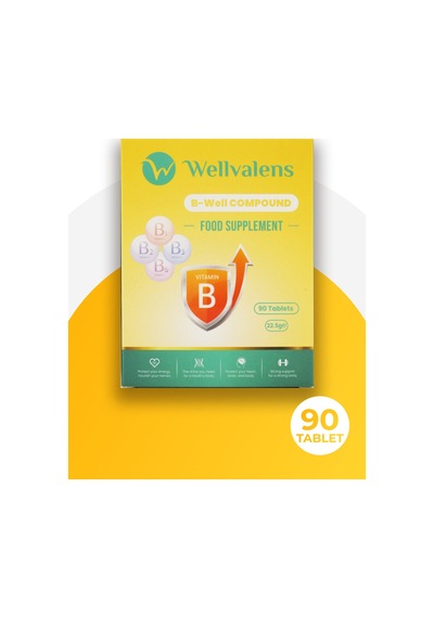 B Well Compound B1 B2 B3 B6 Vitaminleri İçeren 90 Tablet