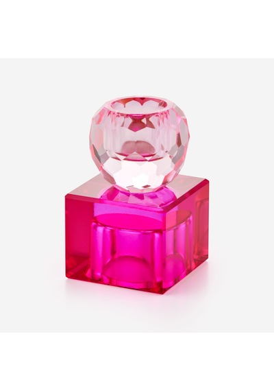 Pembe Cam Mumluk 5x8x5 Cm