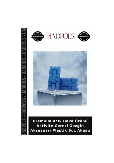 Premium Açık Hava Ürünü Aktivite Gereci Gezgin Aksesuarı Plastik Buz Aküsü Belirtilmemiş
