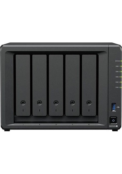 Synology Ds1525 Plus Ryzen V1500b 8gb Ram- 5-diskli Nas Server Disksiz