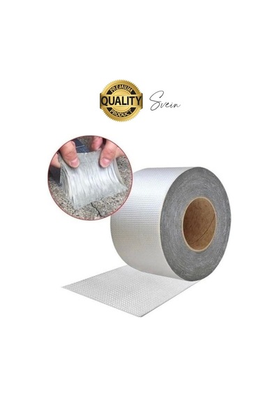 72 Mm X 2 Mt Su Geçirmez Sızdırmaz Çatı Boru Dayanıklı Çamur Sakız Bant Alüminyum Tamir Bandı
