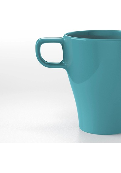Ikea Färgrık Seramik Kupa 11 Cm 250 Ml Turkuaz 1 Parça