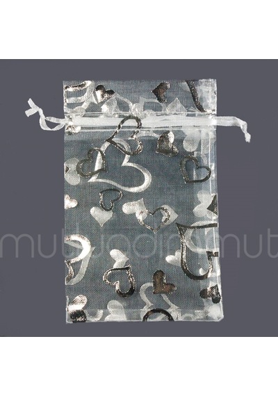 Mutluadim Kalpli Kese 9 X 14 Cm 12 Adet