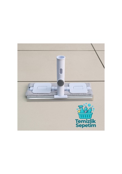Mandallı Çift Taraflı Cam Mopu 1 Yedek Bezli
