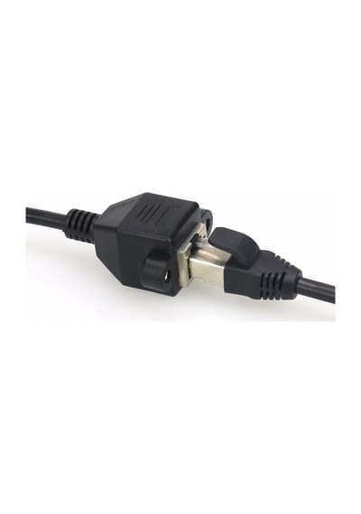 Rj45 Erkek Dişi Uzatma Ara Cat5 Cat6 Internet Uzatma Panel Tipi
