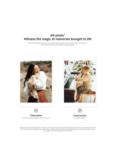 Xiaomi BHR082QGL Portable Photo Printer Taşınabilir Fotoğraf Yazıcısı