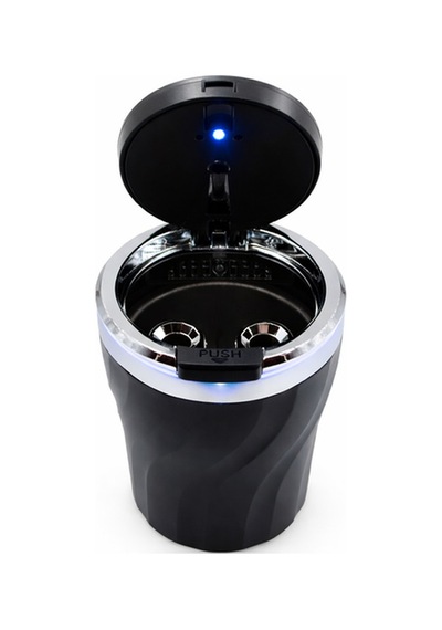 Premium Açma Tuşlu Led Işıklı Araç Küllüğü