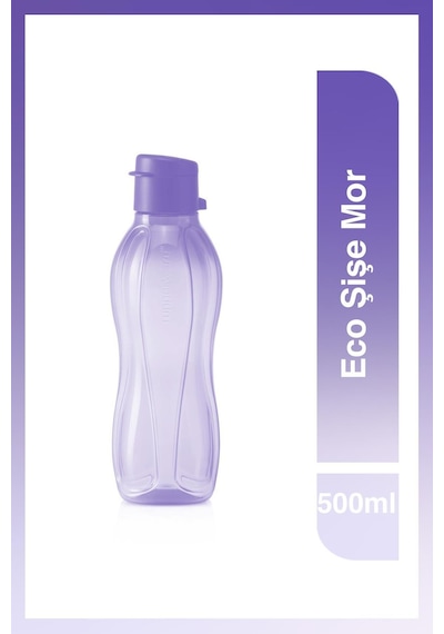 Eco Şişe Kolay Kapak Suluk & Matara Mor 500 Ml Mor