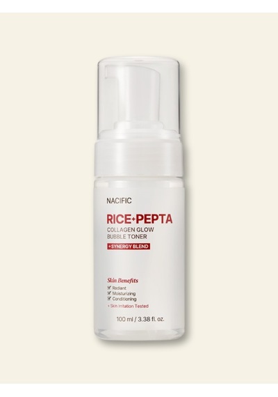 Nacıfıc Rice Pepta Collagen Glow Bubble Toner 100ml