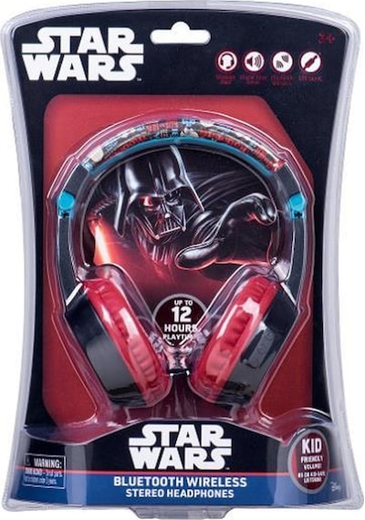 Star Wars Darth Vader R2-d2 Artoo-deetoo Droid Bluetooth Kulaklık Mikrofonlu Kablosuz Çocuk Kulaklığı Lisanslı Sw-9938-ds