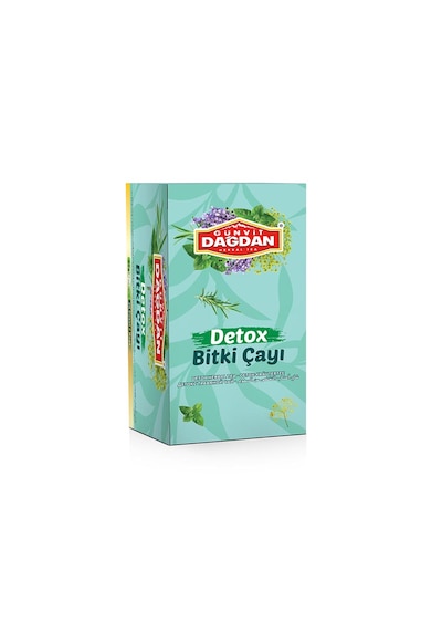 Detox Bitki Çayı 20 Li Kutu Natürel Sallama Poşet Çay