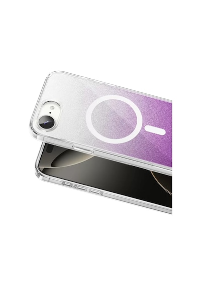 Onegif Apple İphone 17e Sora Simli Magsafe Kapak - Mor