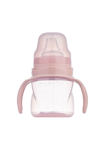Mamajoo Kulplu Akıtmaz Eğitici Bardak Powder Pink 160 ML & Anti-K Pembe