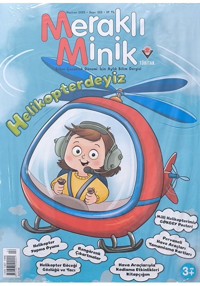Meraklı Minik Dergi Haziran 2025 3-6 Yaş