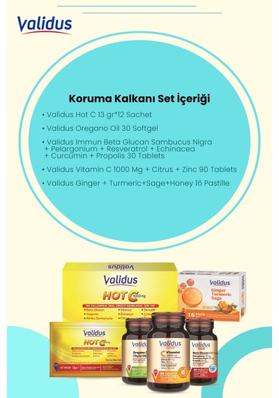 Immun Set - Hot Vitamin C - Oregano Oil - Immun Beta Glucan