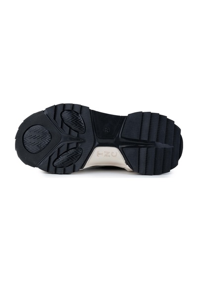 Tamer Tanca Vegan Kadın Sneakers 936 65137 Bn Ayk Sk24-25 Buz Siyah Buz - Siyah