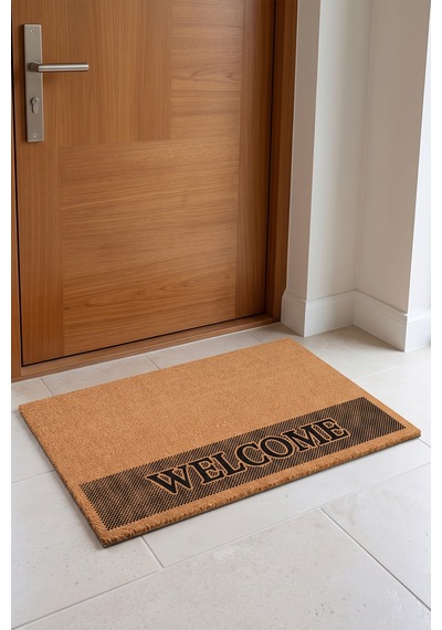 Villadia Home Textile Kapı Önü Paspası Kaymaz Taban Dekoratif Paspas Ev Giriş Antre İç Ve Dış Mekan Paspası 45x70 Cm 14ypycoco