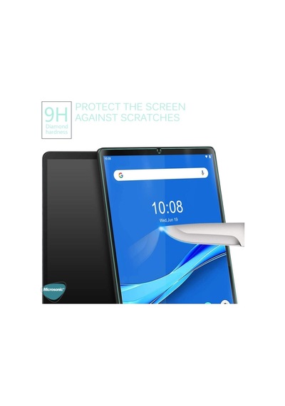 Lenovo M10 Plus Tb-x606f Uyumlu Ekran Koruyucu Tempered Glass Hd Kalite Cam