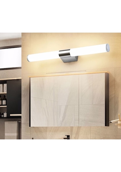 Cata Saka 6W Krom Ledli Aplik Ct-5248 Beyaz
