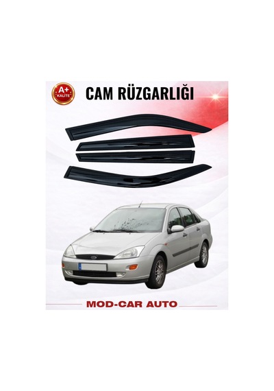 Kia Rio 2017+ Araca Özel Premium Cam Rüzgarlığı A+ Pianoblack