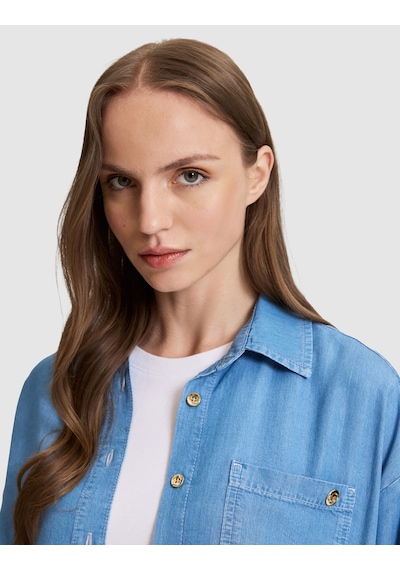 Pierre Cardin Kadın Açık Mavi Gömlek Jean 50321141-vr003
