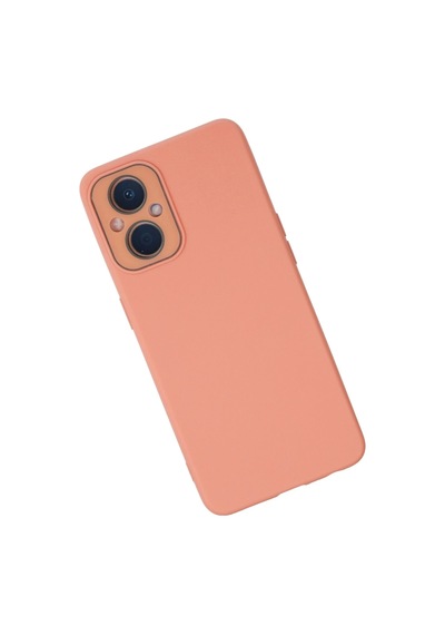 Cosmotex Newface Oppo Reno 7 Lite Kılıf Lansman Glass Kapak - Pembe