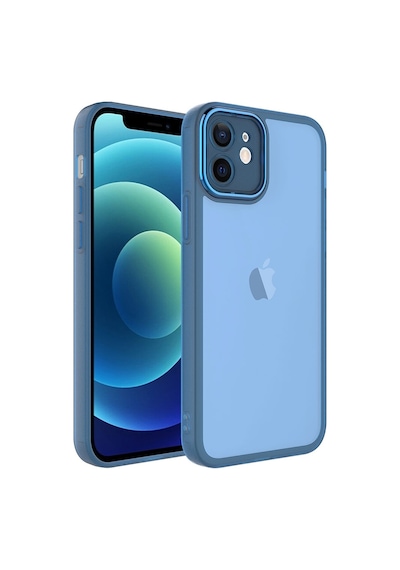 Kilifone - Apple Uyumlu iPhone 11 - Kılıf Sert Kamera Korumalı Post Kapak - Mavi