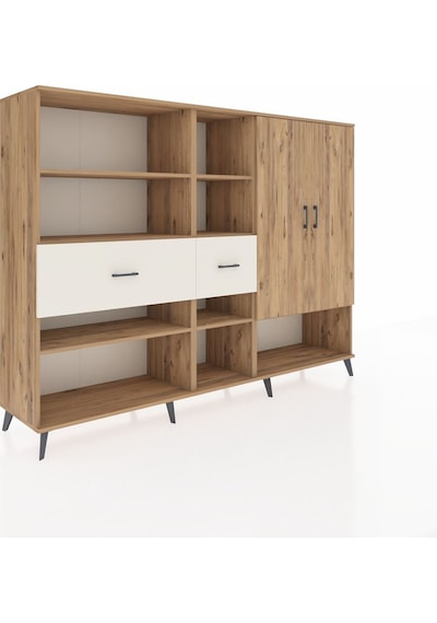 Hyperion Dolap 10 Raflı 2 Çekmeceli 2 Kapaklı 220x44x163 Çam-çam/ Çam-çam/aytaşı Hyperion Dolap 10 Raflı 2 Çekmeceli 2 Kapaklı 220x44x163 Çam-çam/ Çam-çam/aytaşı
