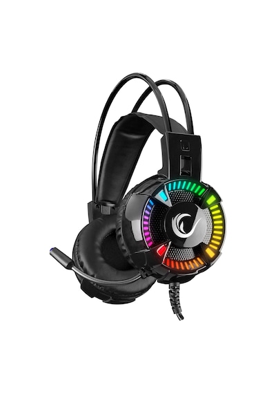 Styles Siyah Usb 7.1 Version Rgb Oyuncu Mikrofonlu Kulaklık Standart