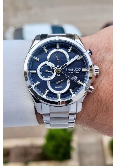 Ferrucci Fcgnct340 Erkek Kol Saati Gümüş
