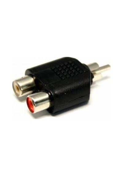 Rca Jack To 2 Dişi Rca Çevirici Qtop Q-729