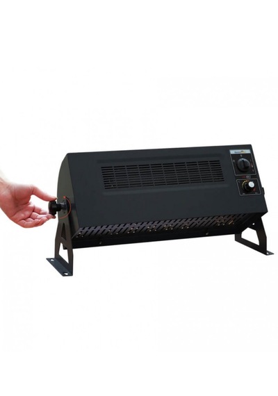 Heatbox Hb3602000f 360 2000w Monofaze Elektrikli Fanlı Isıtıcı Füme