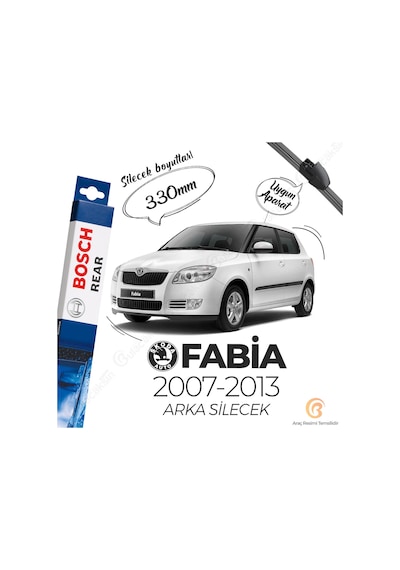 Skoda Fabia Arka Silecek 2007-2013 Bosch Rear A330H